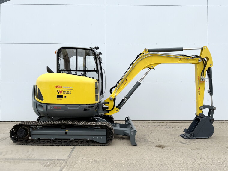 Wacker Neuson EZ53 Zero Tail Excavator | Boss Machinery